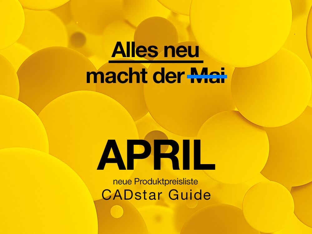 neue Preisliste der "CADstar Guide"